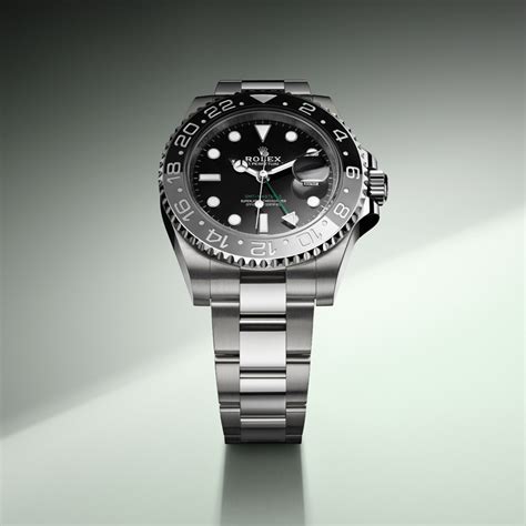 rolex gmt 2 acciaio|rolex m126710grnr.